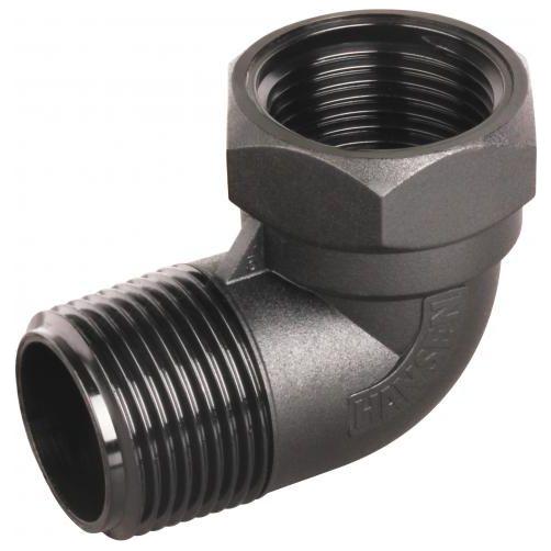 Hansen Threaded Elbow – Male BSPT x Female BSPT