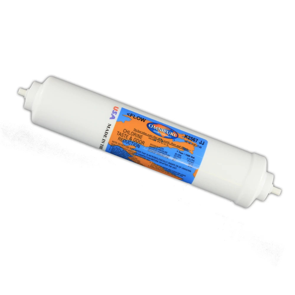 Omnipure K2567 Inline Replacement Filter - KDF & Carbon, JJ or BB Fitting NZ