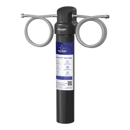 Aquano KlearFlow 17" 1 Micron Underbench Water Filter Kit – Puretec PureMix Z7 Alternative