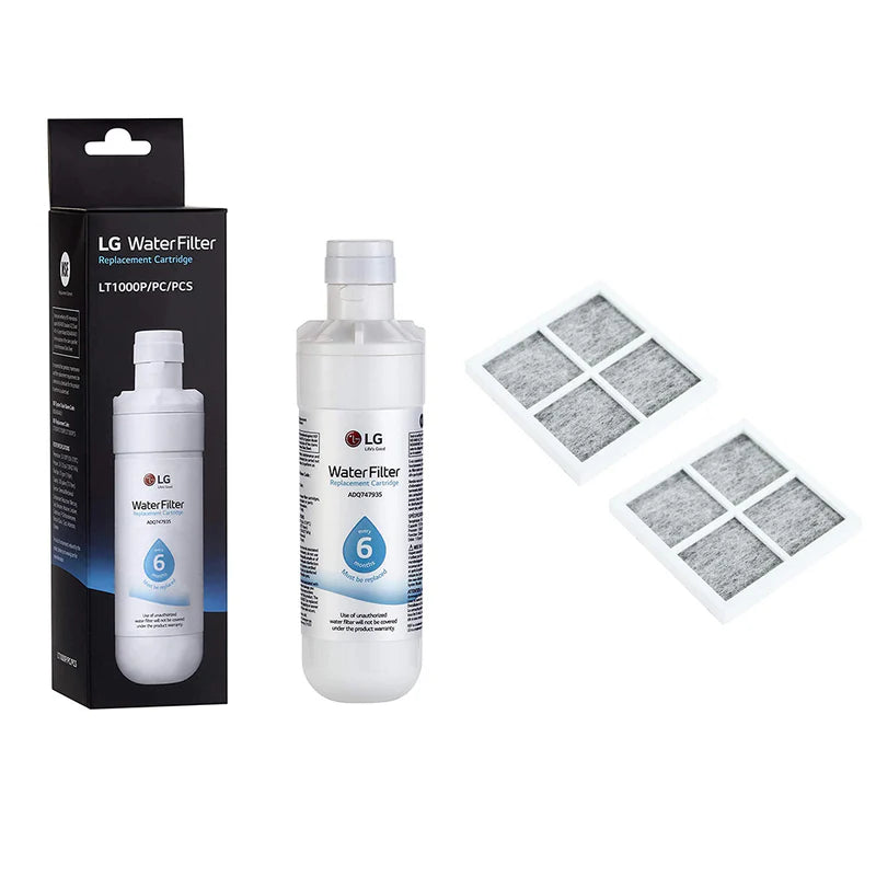 LG LT1000P Water & Air Filter Pack - Complete Fridge Care - ADQ74793501