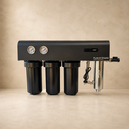 Waimana Pure III Whole House UV Water Filter System – 3 Stage, 30L/min