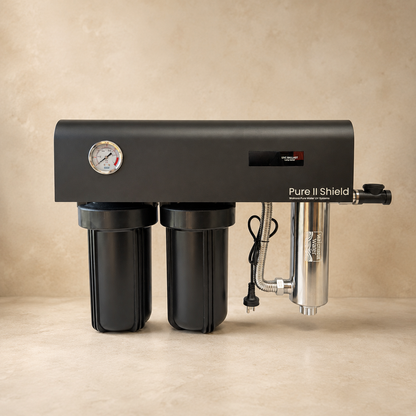 Waimana Pure II Whole House UV Water Filter System – 2 Stage, 30L/min