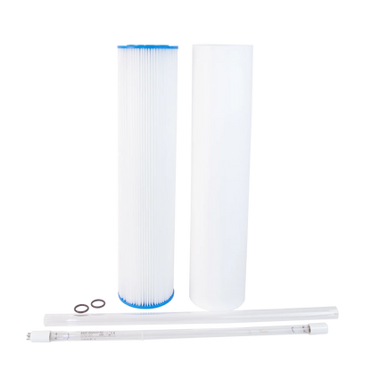 Compatible Replacement Filter and 46W UV Lamp Service Kit for Puretec Hybrid G9, R4 and WU-UV200