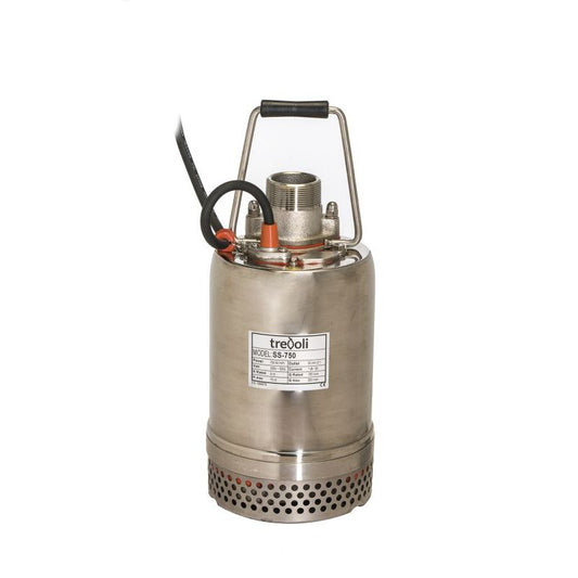Trevoli SS-750 Submersible Pump - Heavy Duty Stainless - Continuous Use
