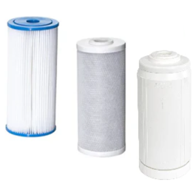Three Stage 10" Jumbo Replacement Filter Kit