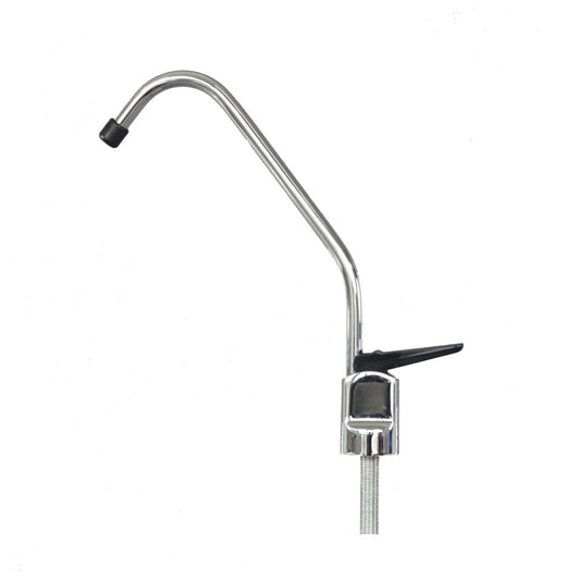 Standard Black Handle Tap - Long Reach Spout