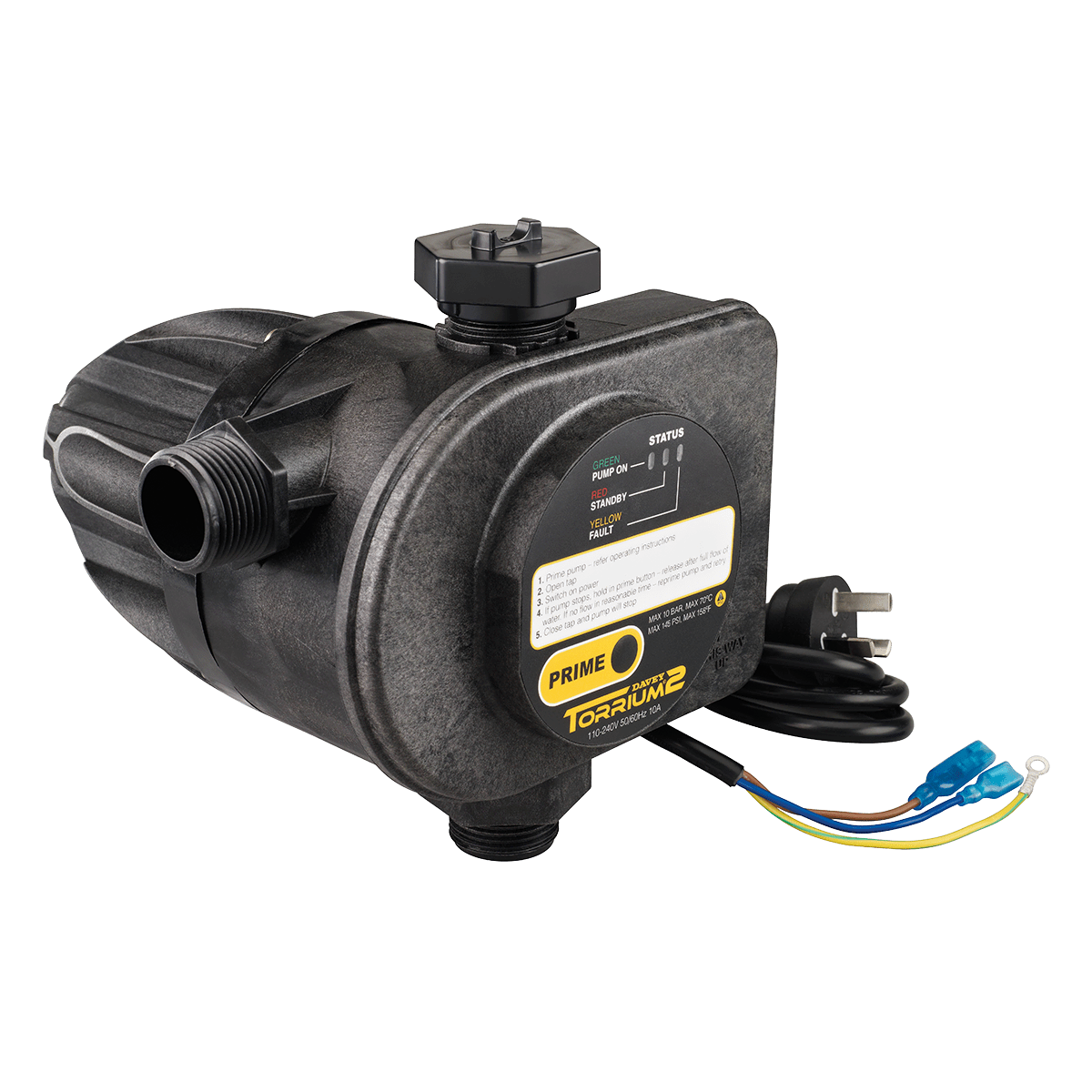 Davey Torrium2 Intelligent Pump Controller - Constant Pressure, Run Dry Protection, TT45 & TT70 NZ