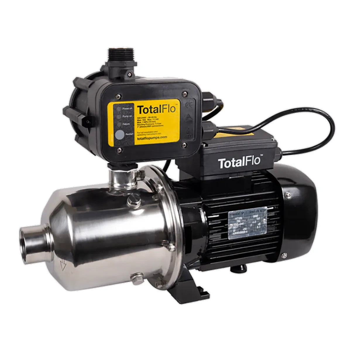 TotalFlo TF117MS-18 Multistage Pressure Pump with Controller - High Flow Tank & Mains Boosting NZ