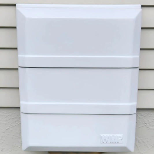 Twin Jumbo Housing Cover (20") - Weatherproof Protection for Whole House Filters