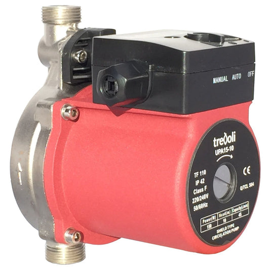 Trevoli UPA Stainless Steel Booster Pump - Fix Low Water Pressure - Quiet Home Solution