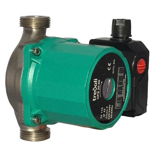 Trevoli Stainless Steel Circulator Pump - Quiet Heating Solution - UPS Series