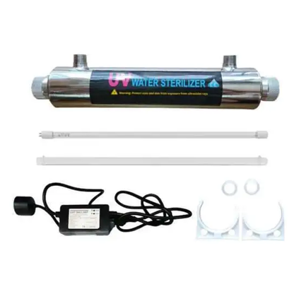 UV Water Steriliser - 6W, 16W & 55W Inline Stainless Steel Units NZ