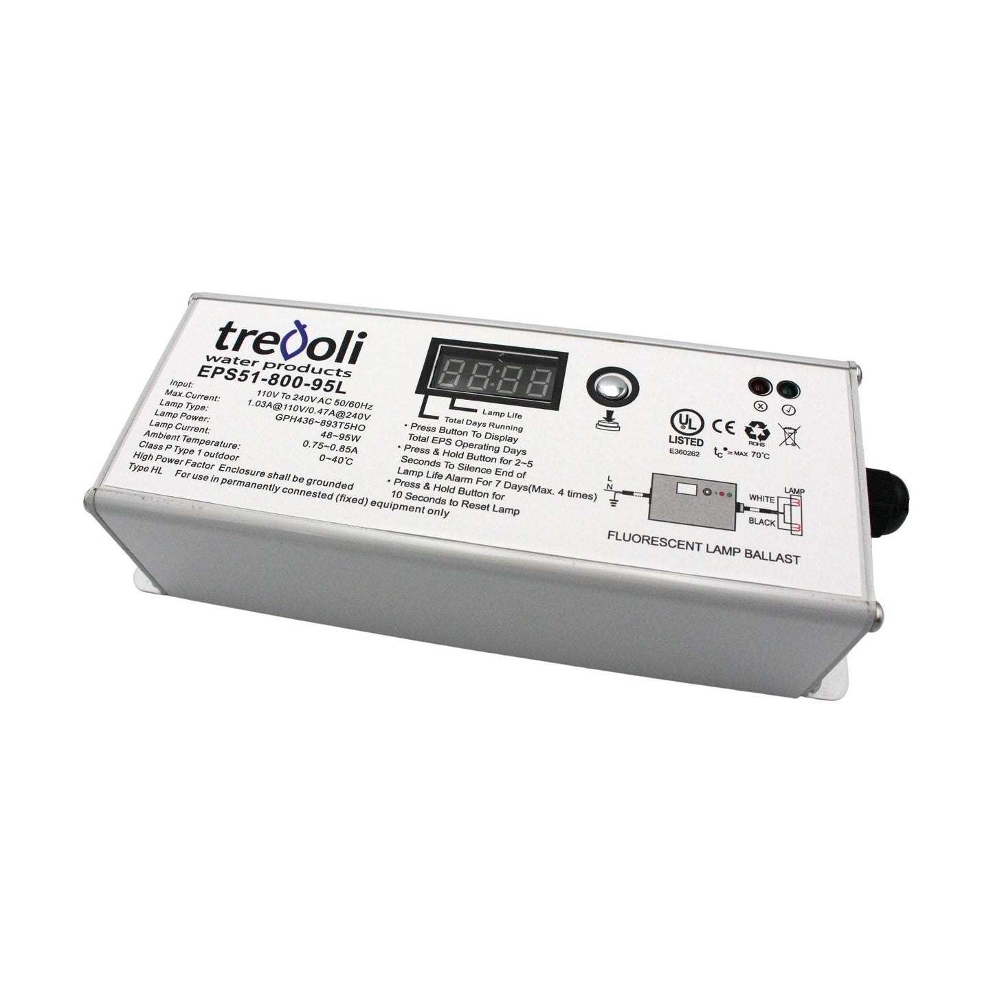 Trevoli Deluxe UV Ballasts – Countdown Timer Models (NZ)