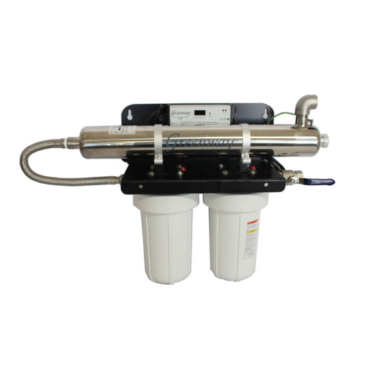 Greenway Deluxe UV Water Treatment System - Whole House Filtration & Sterilization