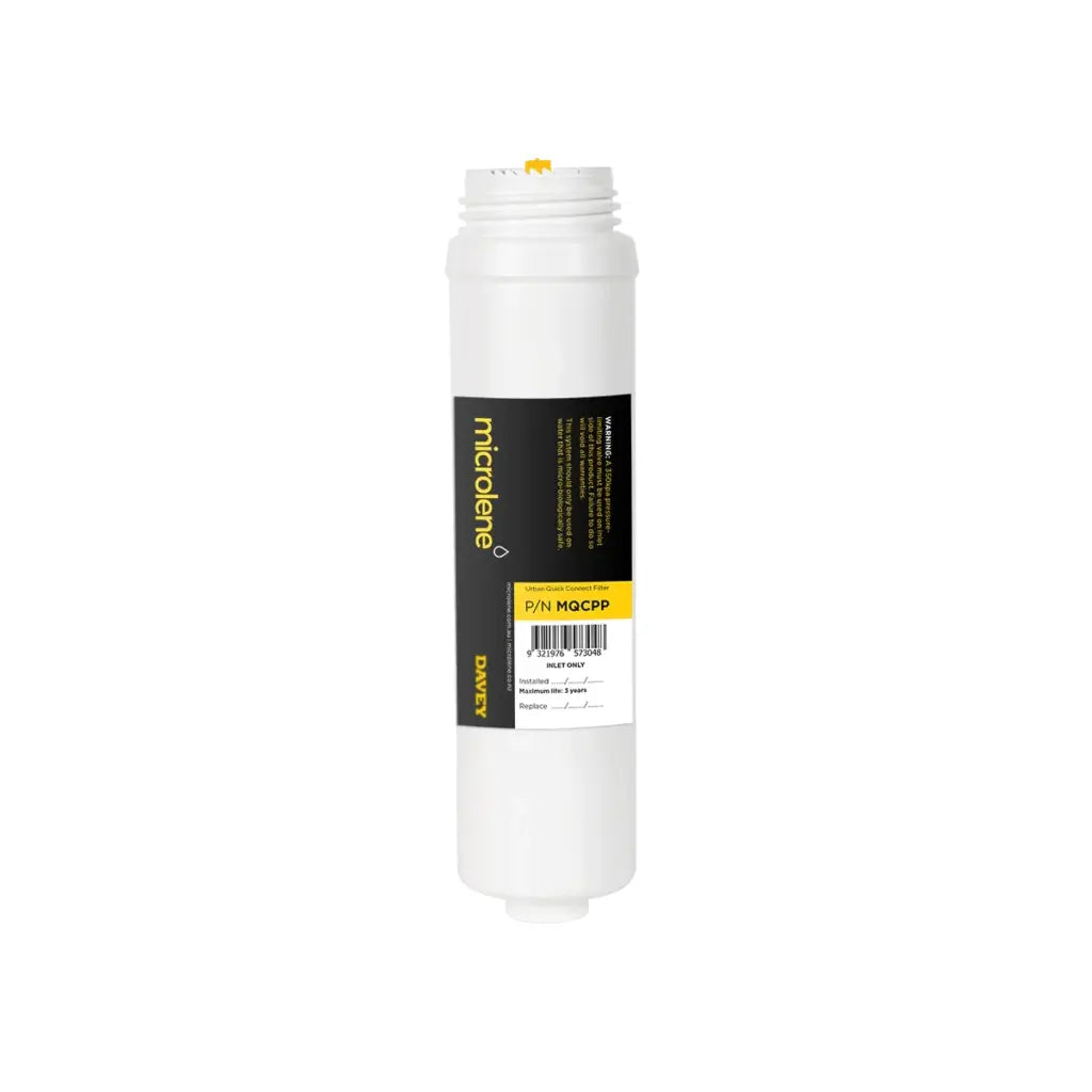 Davey Microlene Quick Connect Underbench Water Filter Kit – MPQCUBS (Mains Water) - WaterMark Approved