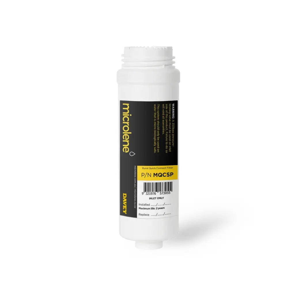 Davey Microlene Quick Connect Standard Replacement Cartridge – MQCSP (Rural Water)