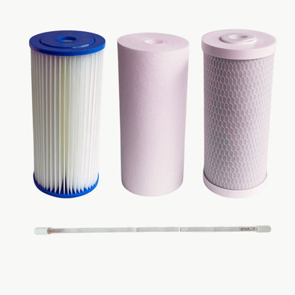 Compatible Replacement Filter and 46W UV Lamp Service Kit for Puretec Hybrid G12 and R10