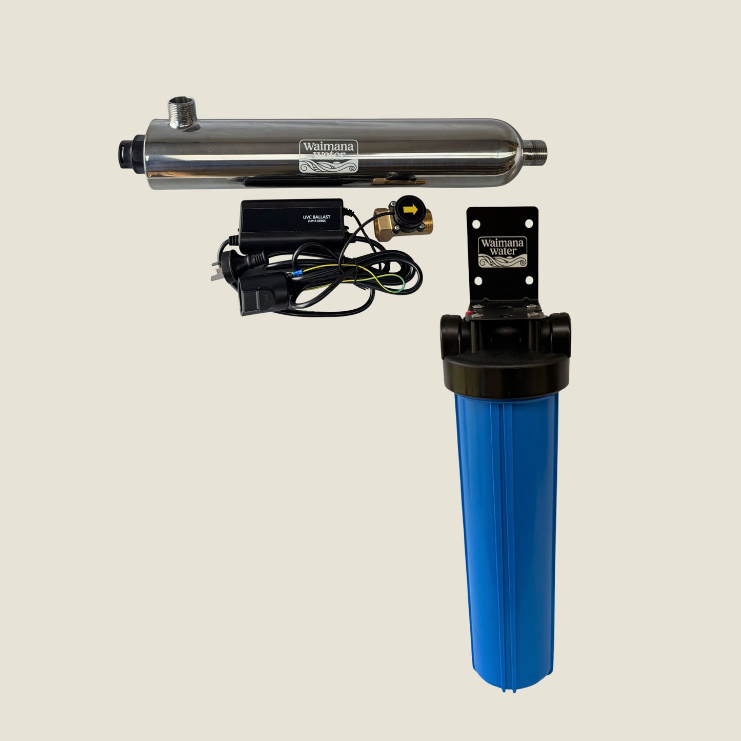 Waiora Clarity Plus I + Waimana UV 48W Bundle - High Flow Filtration & UV Treatment NZ